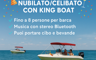 Addio al celibato o nubilato in barca