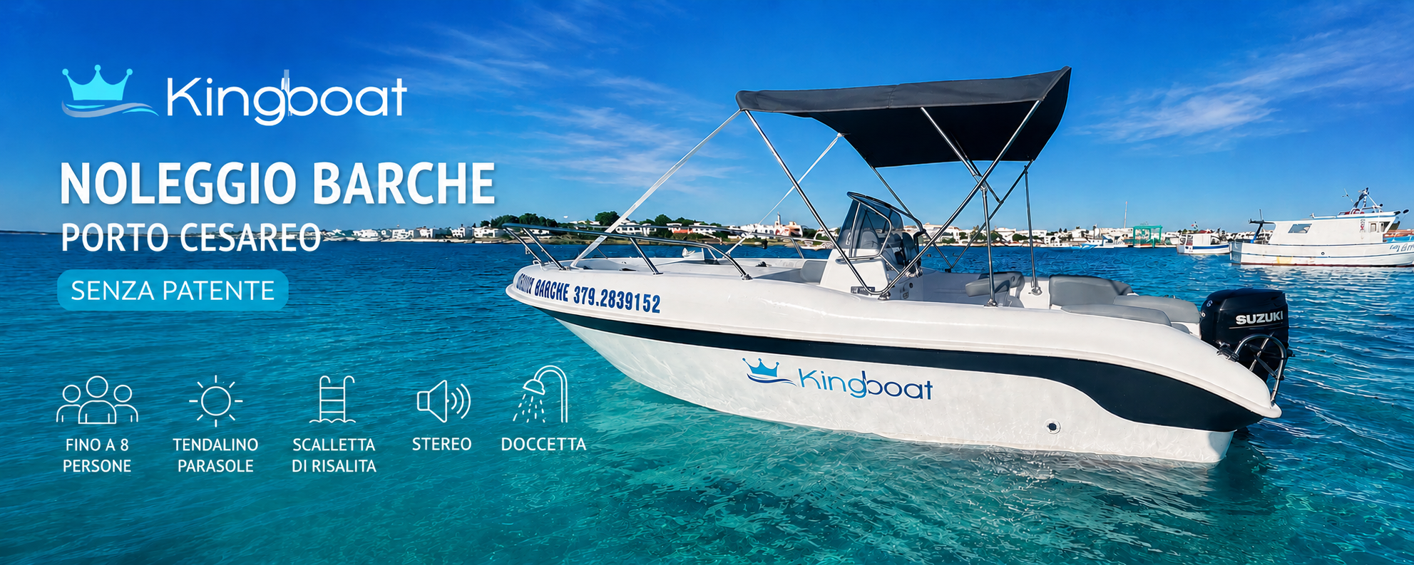 AFFITTO BARCA PORTO CESAREO